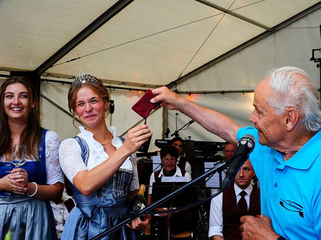 Von Josef Gutmann gab es den Schlssel zur Prinzessinnenkutsche...