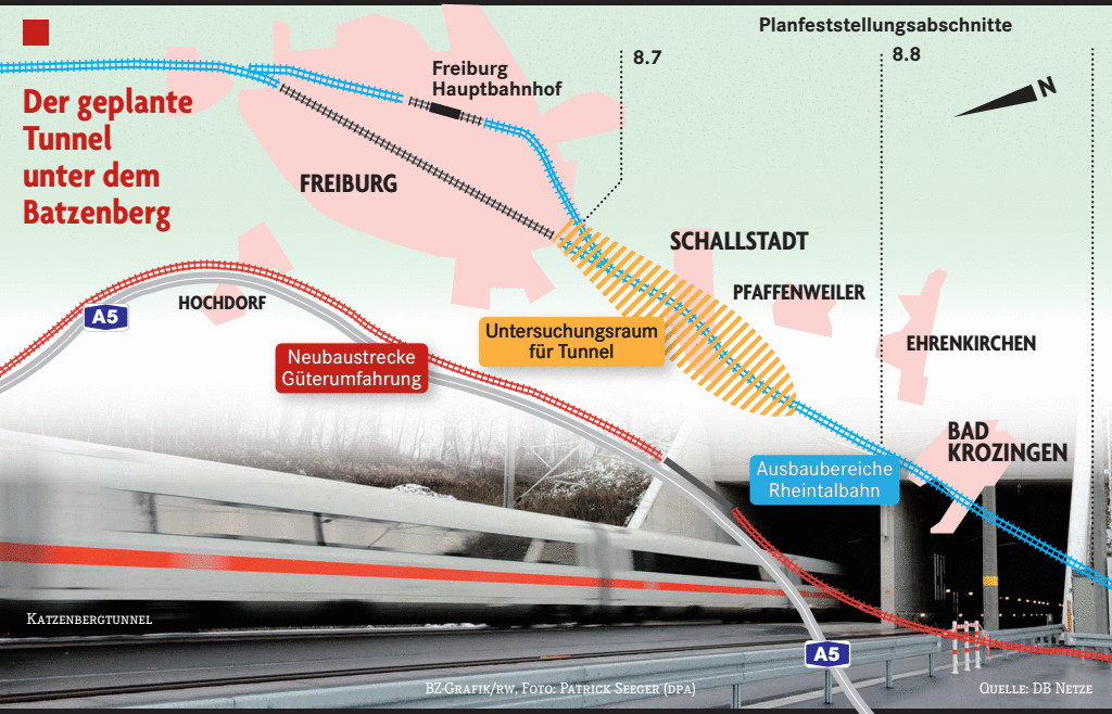 Neuer Tunnel wird konkret Kreis BreisgauHochschwarzwald Badische
