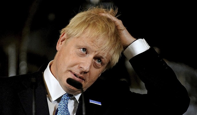 Grobritannien neuer Premier Boris Joh...und erwgt Neuwahlen noch dieses Jahr.  | Foto: Rui Vieira (dpa)