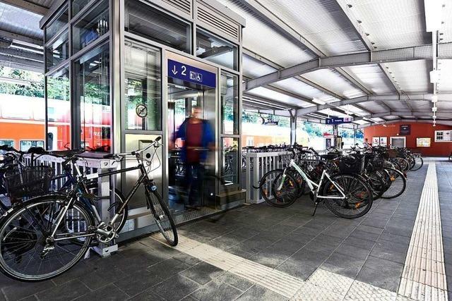 Die neuen Aufzge am Wiehrebahnhof sind in Betrieb