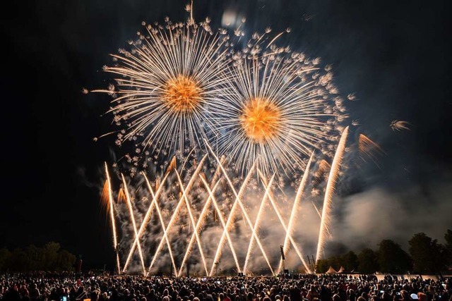 Bis zu 20000 Besucher erwarten die Ver...den Sterne im Weiler Dreilndergarten.  | Foto: Joachim Mell