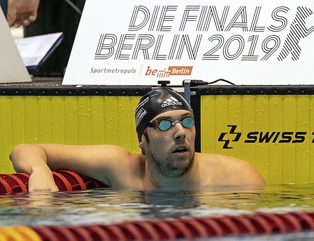 Einer der Gewinner in Berlin: Schwimme...ch, Sieger im 200-Meter-Brust-Finale.   | Foto: Bernd Thissen (dpa)