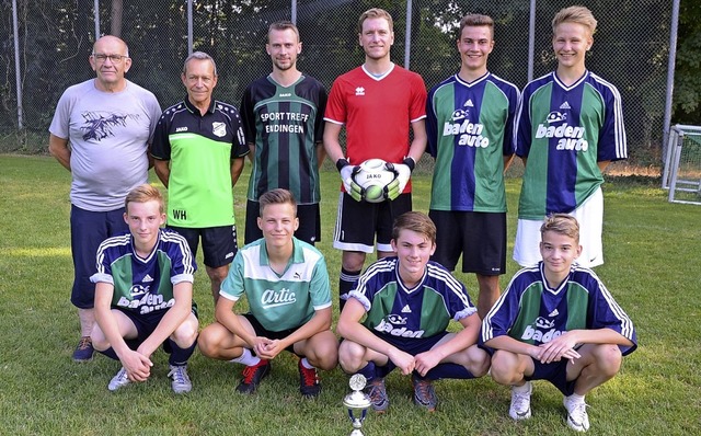 Sieger beim Vereinswanderpokal 2019  i...SV Jechtingen wurde die Winzerkapelle.  | Foto: Roland Vitt