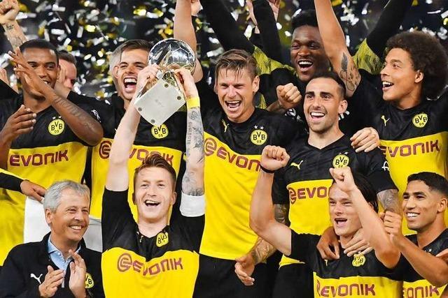 Den Worten folgen Taten: Borussia Dortmund gewinnt den Supercup