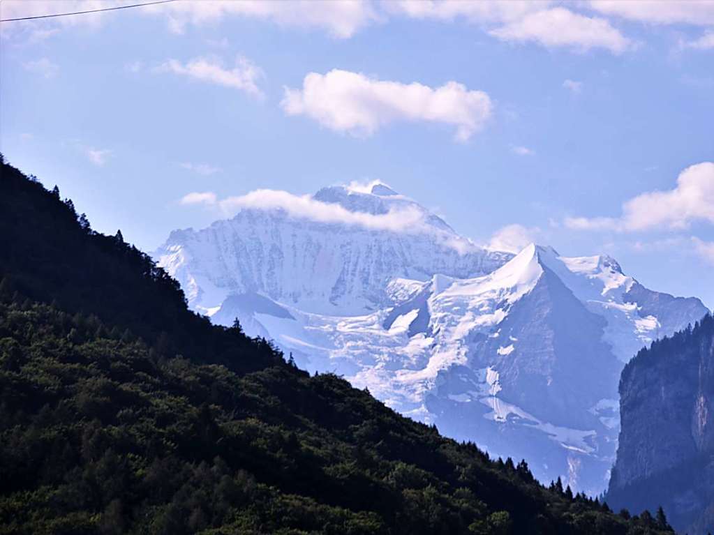 Mit drei Bussen ging es in die Erlebnisregion GrindelwaldFirst auf 2168 Metern Hhe mit Gipfelrundgang auf dem First Cliff Walk und beeindruckenden Ausblicken auf das Alpenpanorama der Jungfrau-Region.