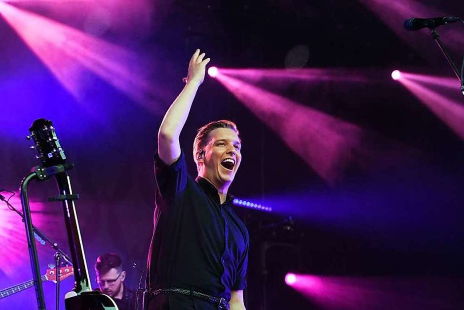 George Ezra beim Stimmenfestival in Lörrach (Foto: Barbara Ruda) George Ezra beim Stimmenfestival in Lörrach (Foto: Barbara Ruda)