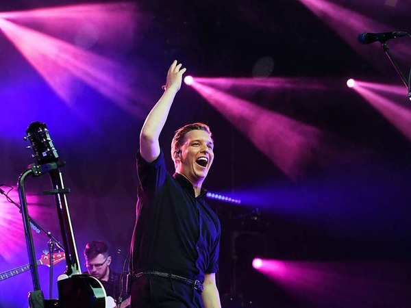 George Ezra beim Stimmenfestival in Lrrach