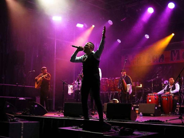 Septeto Nabori beim African Music Festival in Emmendingen
