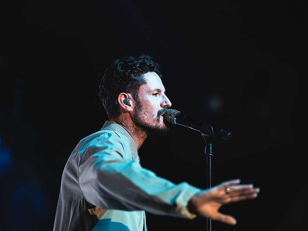 Max Herre im ZMF-Zirkuszelt