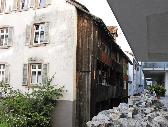 Frher stand am &#8222;Canale grande&#...e, den Bernhard Steinhart hier zeigt.   | Foto: Dorothea Scherle