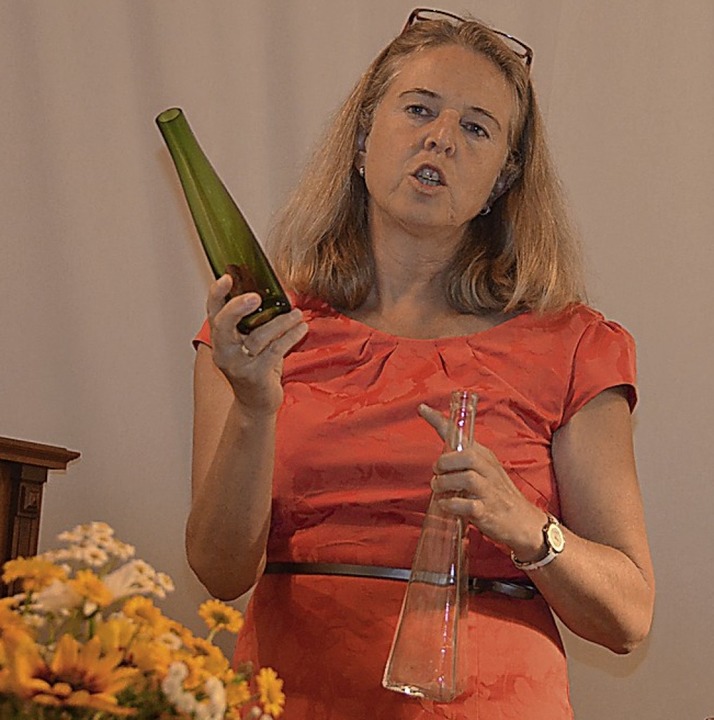 Birgit Herrmanns Romanthema: &#8222;Die Glasmacherin&#8220;.    | Foto: Christiane Sahli