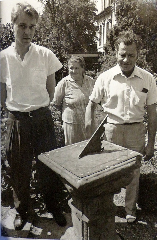 Die Pfarrgemeinde Schuttern stellte 19...amalige Ortsvorsteher Josef Blattmann.  | Foto: Ekkehard Klem