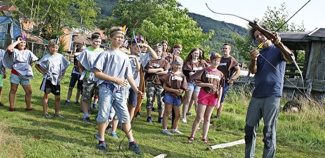 <BZ-FotoAnlauf>Kiwanis-Club:</BZ-FotoA...er-Camps der Kiwanier in Enkenstein.    | Foto: Ralph Lacher