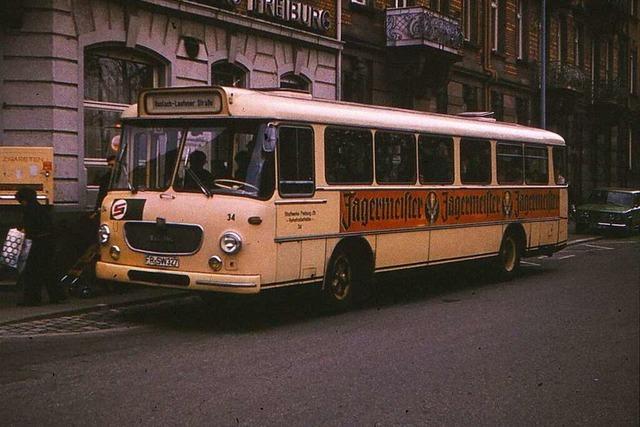 Als durch die Wannerstrae im Sthlinger noch ein Bus fuhr