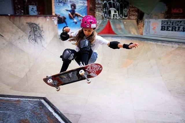 Zwölfjährige Lilly Stoephasius ist Deutschlands beste Skateboarderin