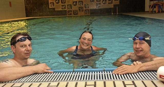 Frhschwimmer Rudolf Winterhalder, Cla...nauer Hallenbad  schwimmen zu knnen.   | Foto: Thomas Biniossek