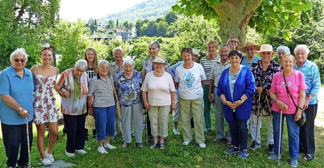 Die Seniorenfreizeit des Caritasverban... nach St. Andreas in Oberlauchringen.   | Foto: Wanda Mesam