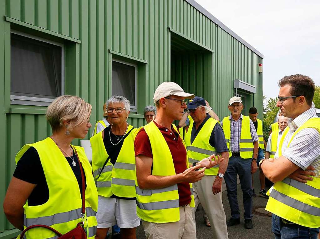 Beim Besuch der Deponie Kahlenberg gab es viel Interessantes und Wissenswertes ber Abfall und was damit geschieht zu erfahren.