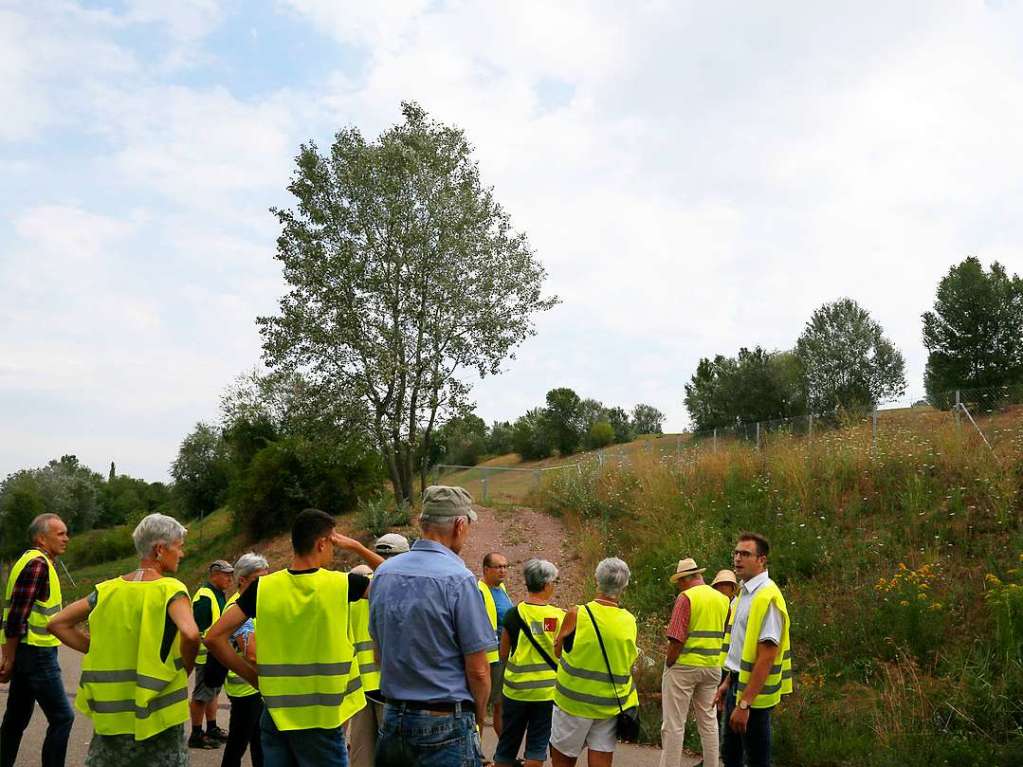 Beim Besuch der Deponie Kahlenberg gab es viel Interessantes und Wissenswertes ber Abfall und was damit geschieht zu erfahren.