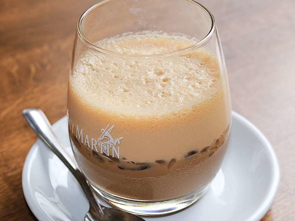Der Caffè Latte di Mandorla aus der Café-Bar Michelangelo  | Foto: Hannes Selz