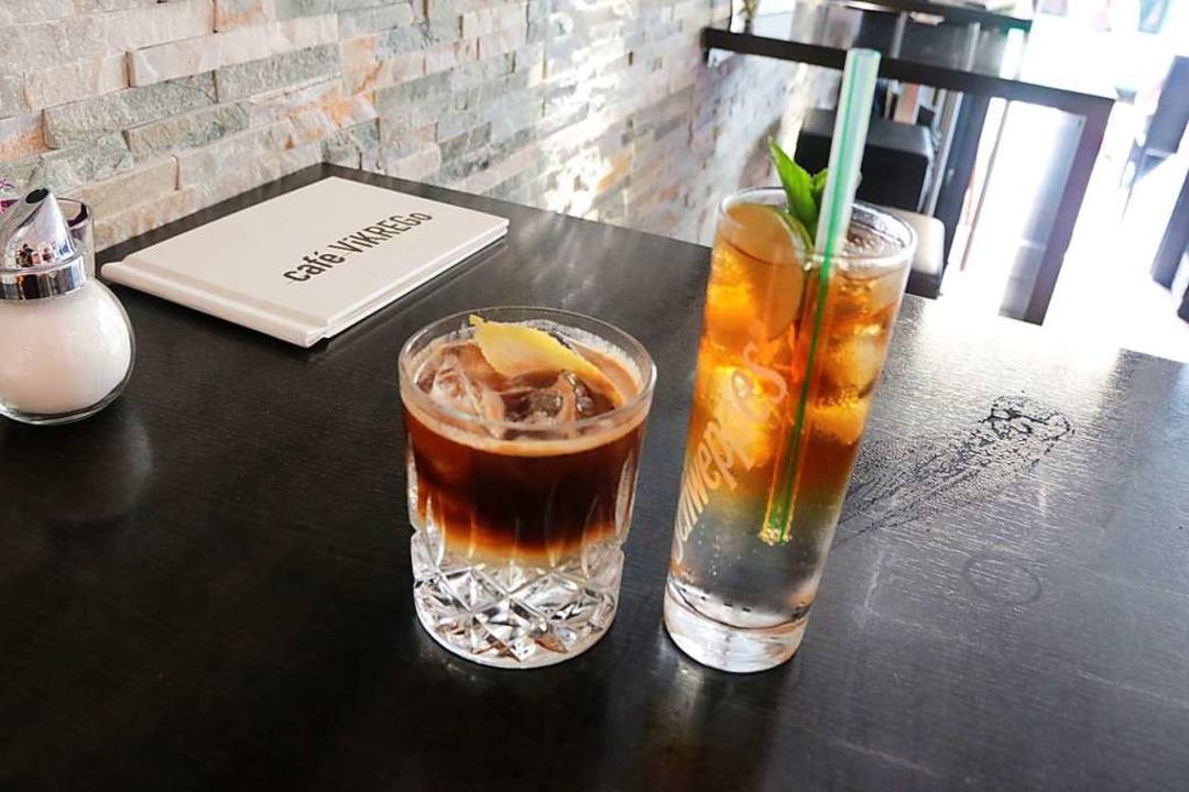 Espresso-Tonic und White Port Tonic aus dem Vikrego  | Foto: Gina Kutkat