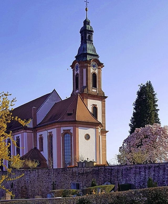 Symbol fr die Pfarrei Ettenheim: die Stadtkirche.  | Foto: Patrick Ohnemus