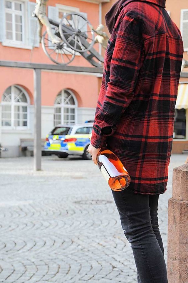 Minderjhrige kommen in Schopfheim nic...an Alkoholika wie noch vor einem Jahr.  | Foto: Nicolai Kapitz