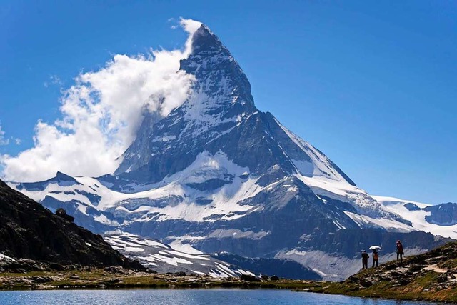 Beeindruckend, aber nicht ungefhrlich: das Matterhorn  | Foto: FABRICE COFFRINI
