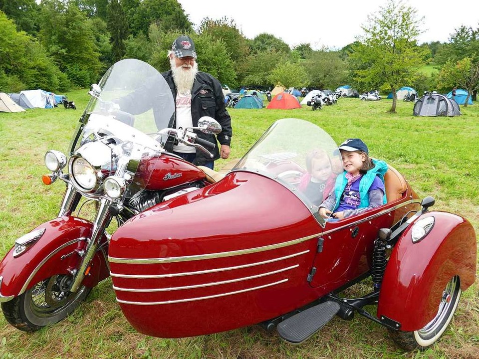 Schne Maschinen gibt es beim Motorradtreffen immer zu entdecken.  | Foto: Frank Leonhardt