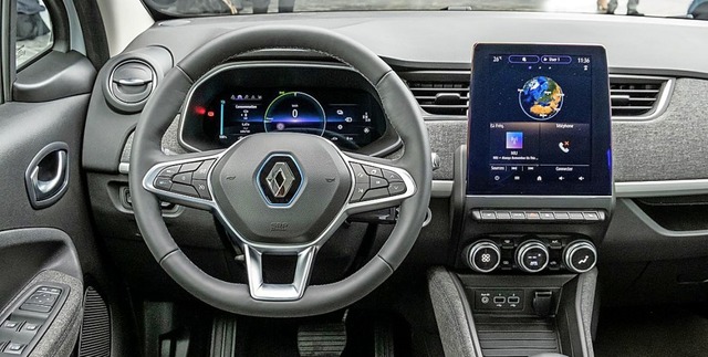 Aufgerumt, daher leicht bedienbar: das Cockpit   | Foto: Renault