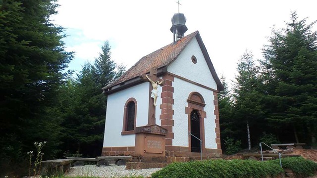 Im neuen Glanz zeigt sich die Helgestckle-Kapelle.  | Foto: Walter Haug