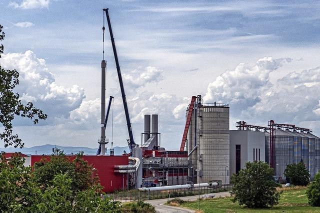 Sanierungsarbeiten am Pelletwerk