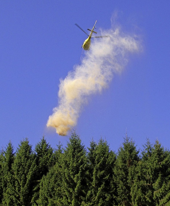 Warum Streuen Hubschrauber Kalk In Die Walder Offenburg