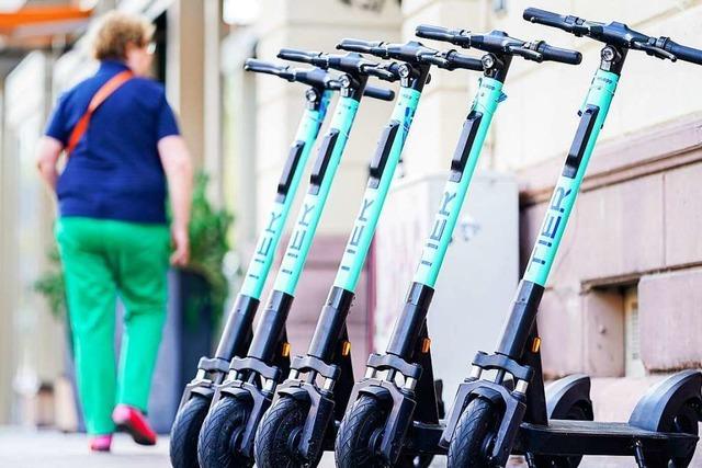 E-Scooter in Heidelberg und Mannheim machen keine Probleme