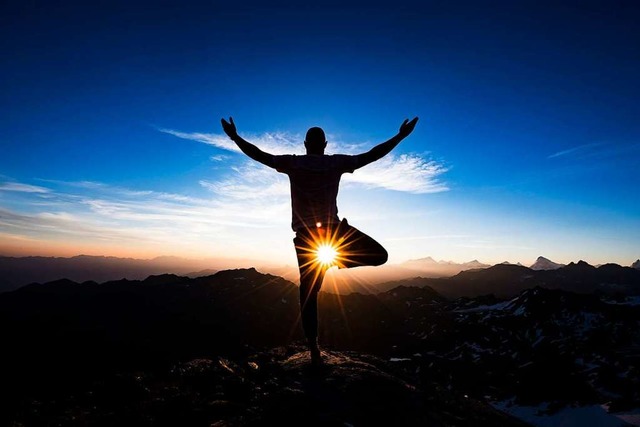 Yoga schaltet das Gedankenkarussell ab &#8211; sagt Dagmar Dierolf  | Foto: Jean-Christophe Bott