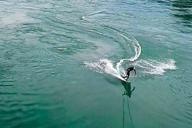 Gegen das Surfverbot auf dem Rhein regt sich Widerstand