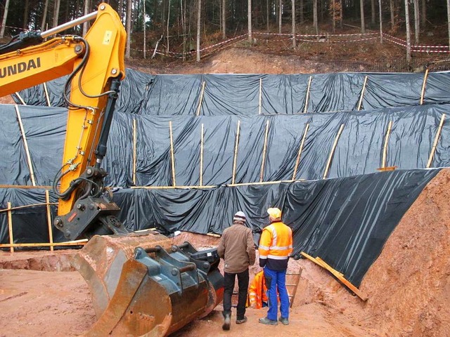 1800 Kubikmeter Erdreich oberhalb der ...le wurden whrend der Bauphase bewegt.  | Foto: Stadt Ettenheim