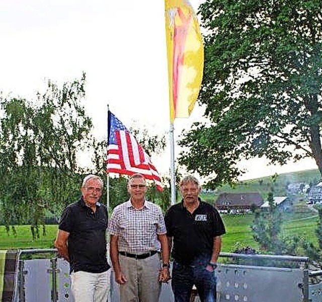 Tom Cashin zu Gast bei Freunden in Breitnau.  | Foto: Dieter Maurer