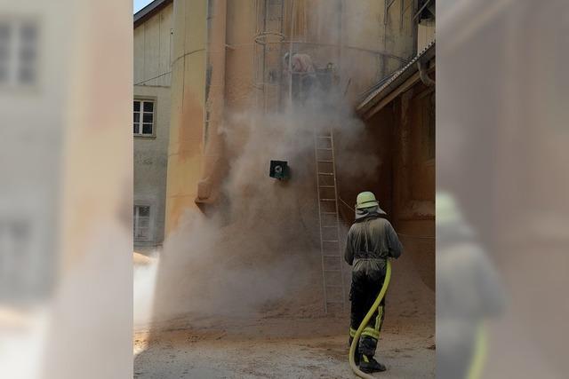 Feuer in der Brstenfabrik