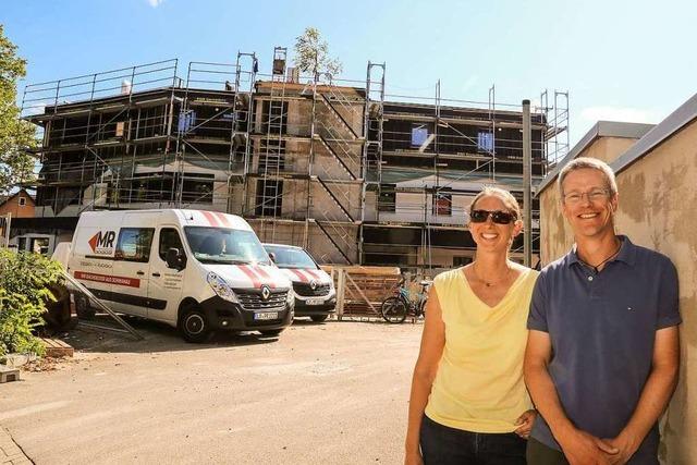 Das Gesundheitszentrum auf dem Festhallenplatz soll im Januar fertig werden