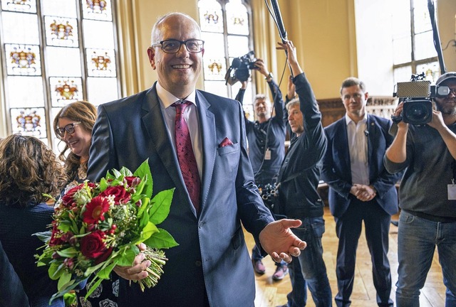 Bremens neuer Brgermeister und Regier...ndeslandes: Andreas Bovenschulte (SPD)  | Foto: Mohssen Assanimoghaddam (dpa)