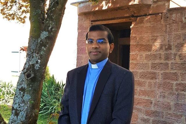 Yesudas Kochupurackal  ist der neue indische Pater in der katholischen Seelsorgeeinheit
