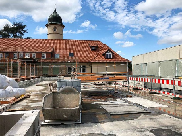 Das  Schiller-Gymnasium wird um einen Trakt fr Lehrer aufgestockt.  | Foto: Stadt Offenburg
