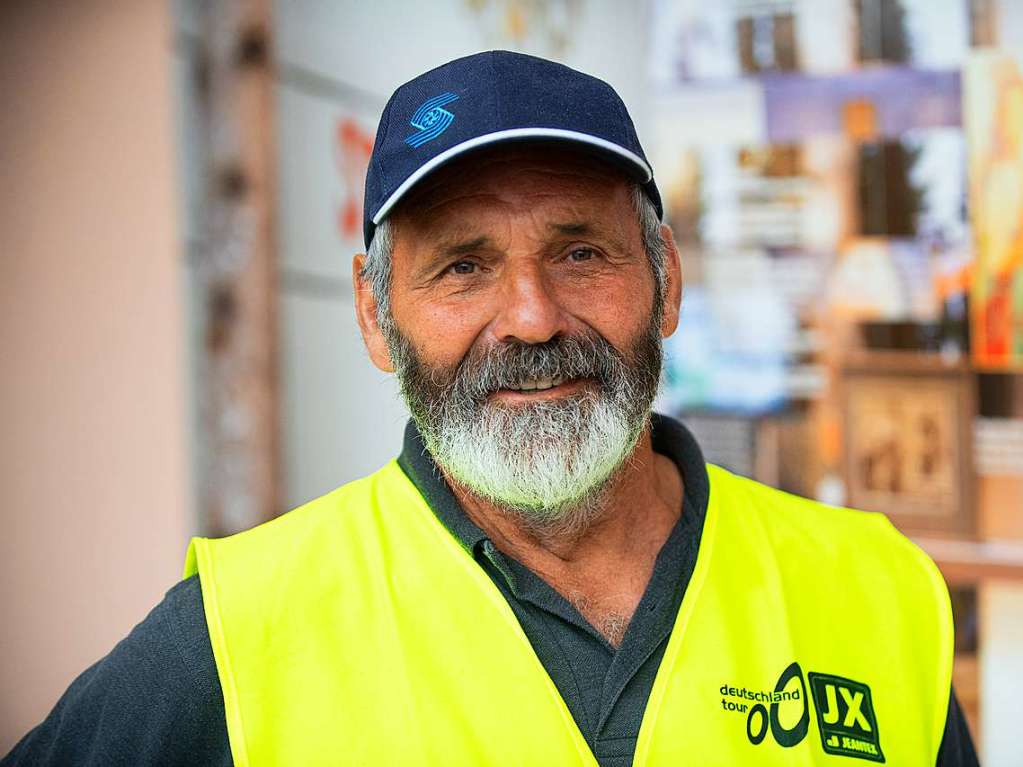 Christian Haberstroh: Einer der unermdlichen Helfer aus Grafenhausen.