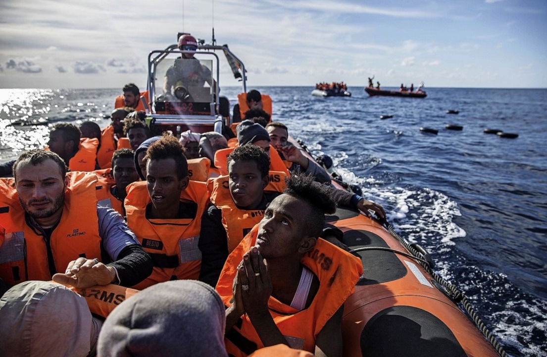 Wie kann Europa seine Grenzen schützen...#8211; den &#8222;Gambia-Plan&#8220;.   | Foto: Olmo Calvo