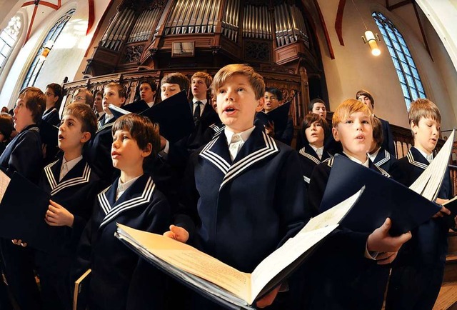 Beim Thomanerchor aus Leipzig (Foto), ...211; schon wegen der Gleichbehandlung.  | Foto: Waltraud Grubitzsch