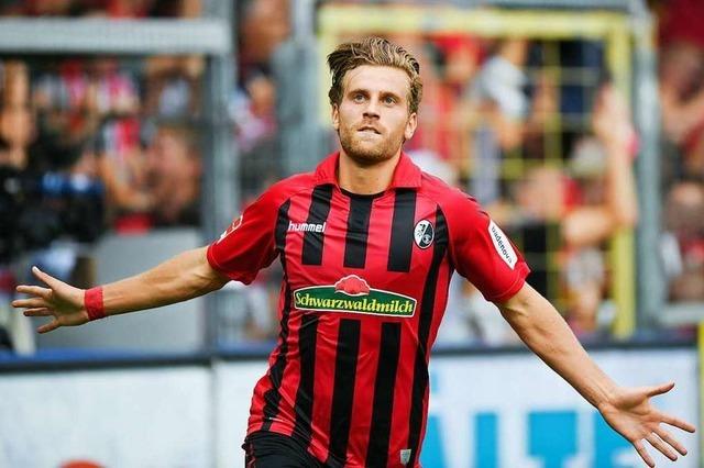 Lucas Hler bringt den SC Freiburg auf die Siegesstrae