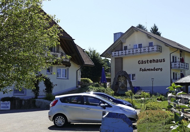 Auf dem Areal des Gstehauses Fohrenbe...ng wurde vom Gemeinderat befrwortet.   | Foto: juliane Khnemund