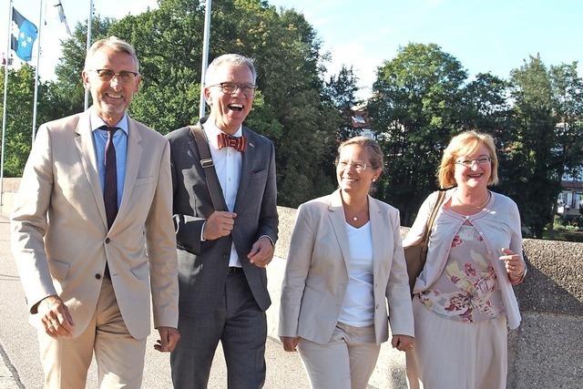 Schweizer Botschafter genießt Rheinfelden
