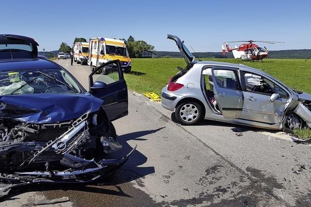 Fnf Verletzte bei Unfall